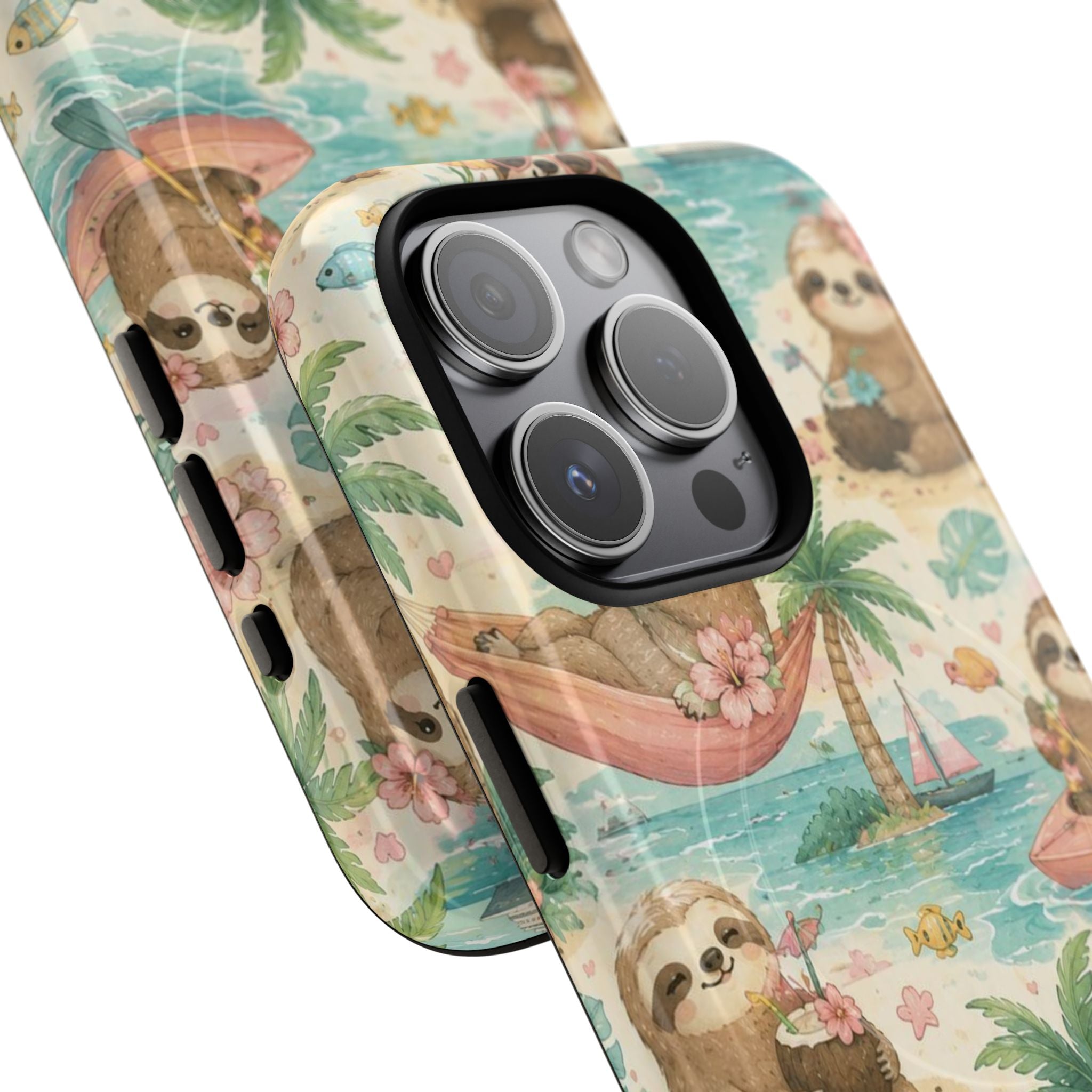 Hangin' In There, Babe- Tough Magnetic Phone Case