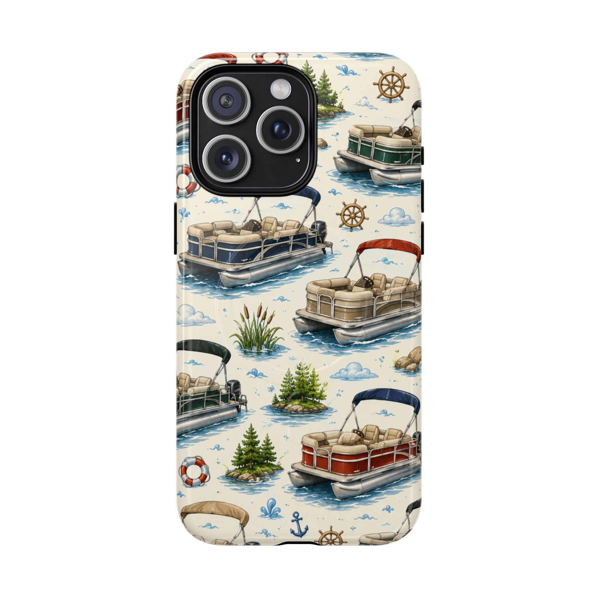 The Pontoon Cabana Club- Tough Magnetic Phone Case