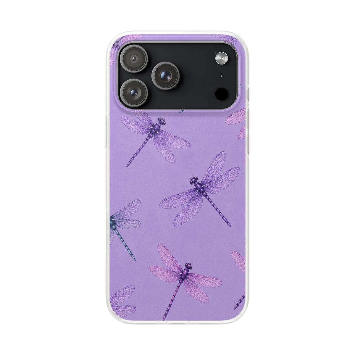 Lavender Dragonfly Dreams-Flexi iPhone & Samsung Phone Case