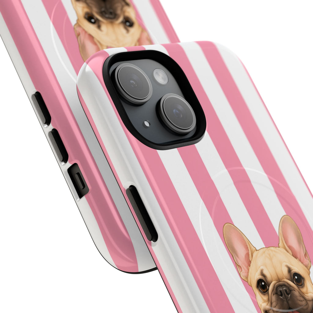 Ooh La La , Cabana Frenchie- Tough Magnetic Phone Case