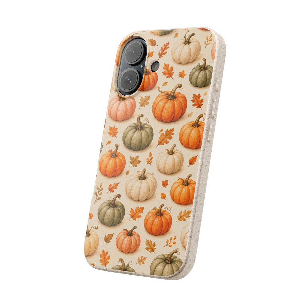 Cabana Pumpkin Patch -Eco-Friendly Biodegradable Phone Case