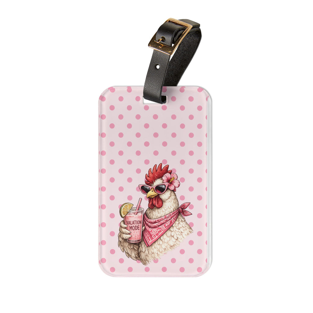 Key West Polka Party- Luggage Tag