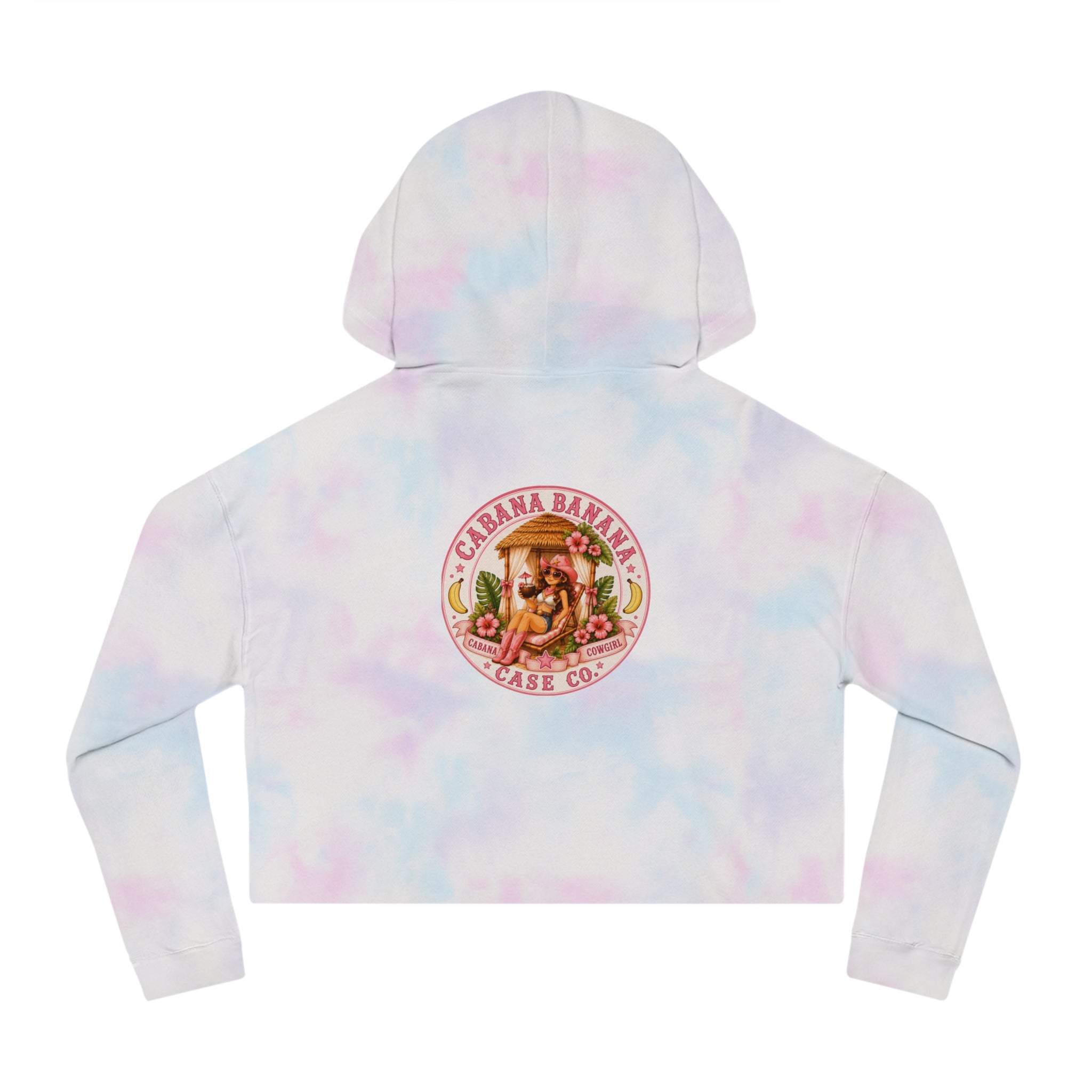 Cabana Cowgirl Cropped Hoodie