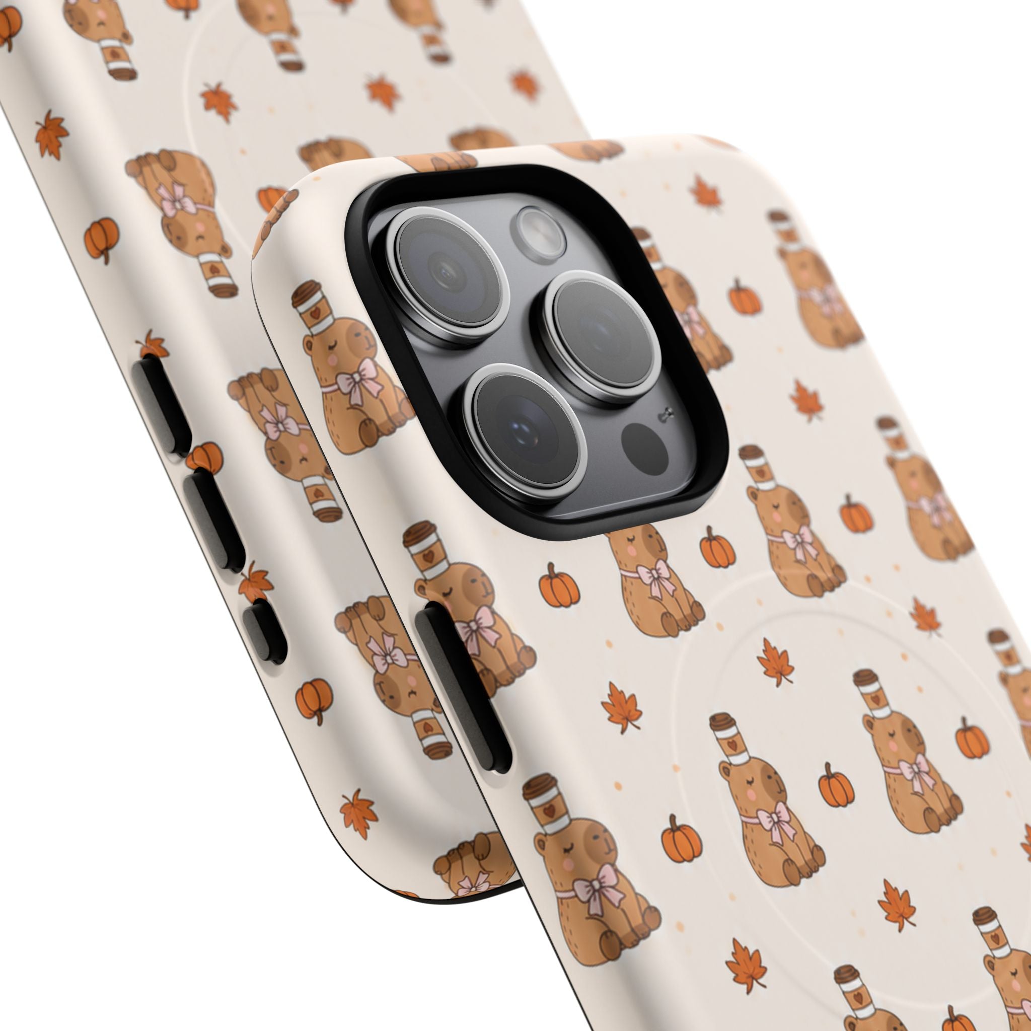 Pumpkin Patch Capy – Tough Magnetic Phone Case