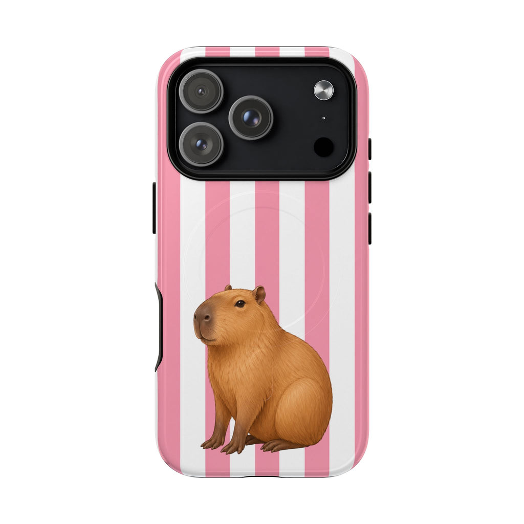Caby in Cabana Pink- Tough Magnetic Phone Case