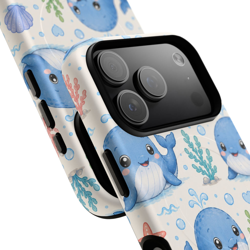 Whale Watching from the Cabana- Tough Magnetic Phone Case