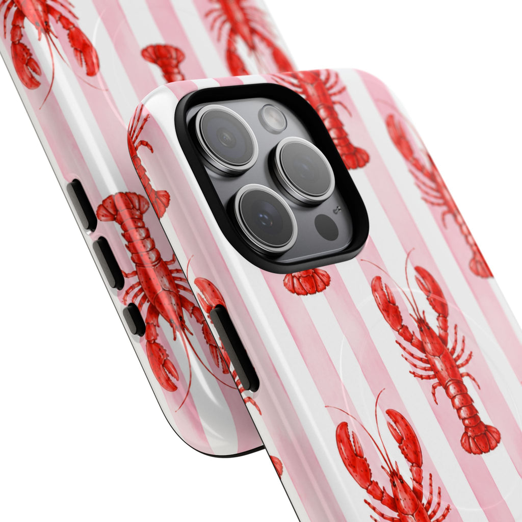 Cabana Claws in Pink- Tough Magnetic Phone Case