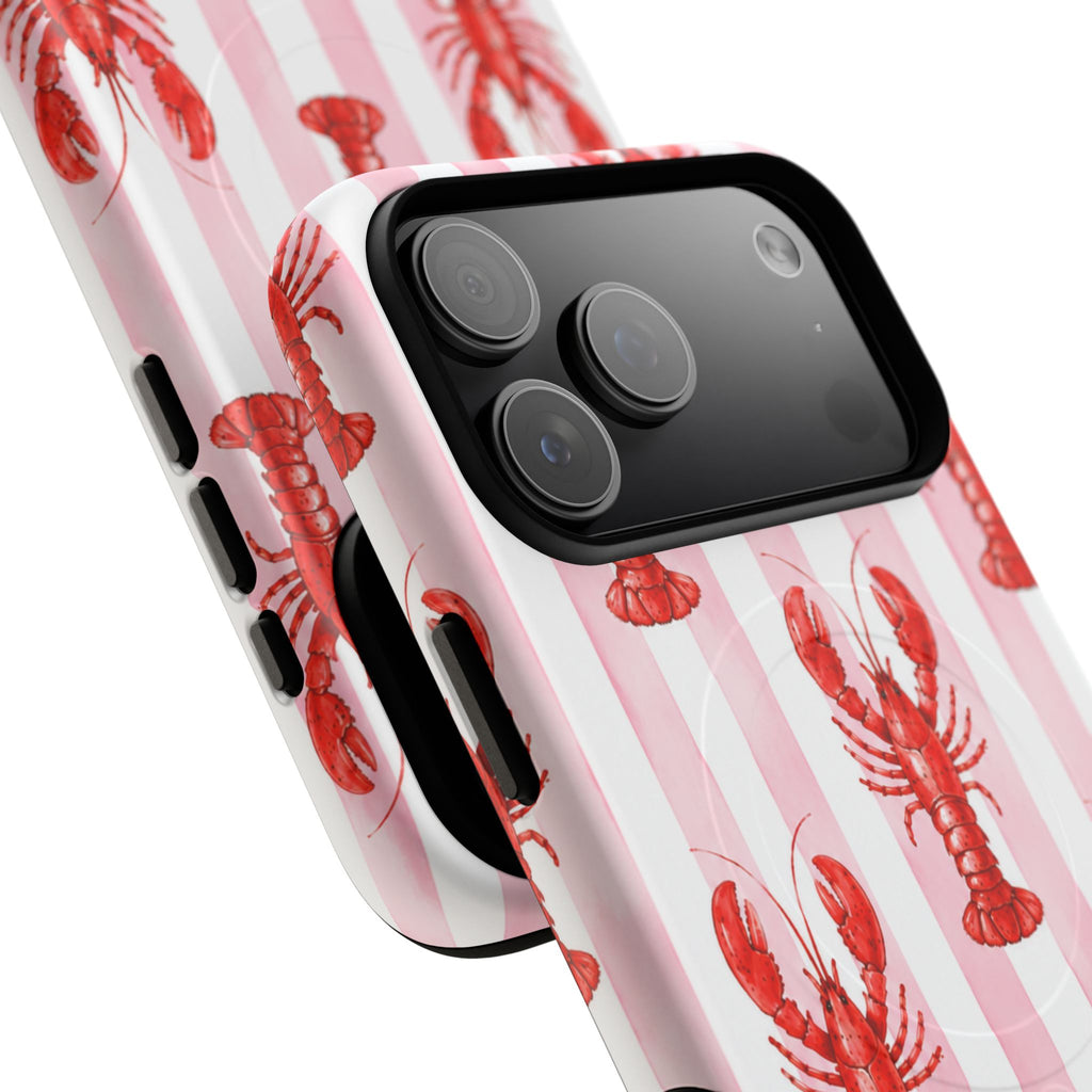 Cabana Claws in Pink- Tough Magnetic Phone Case