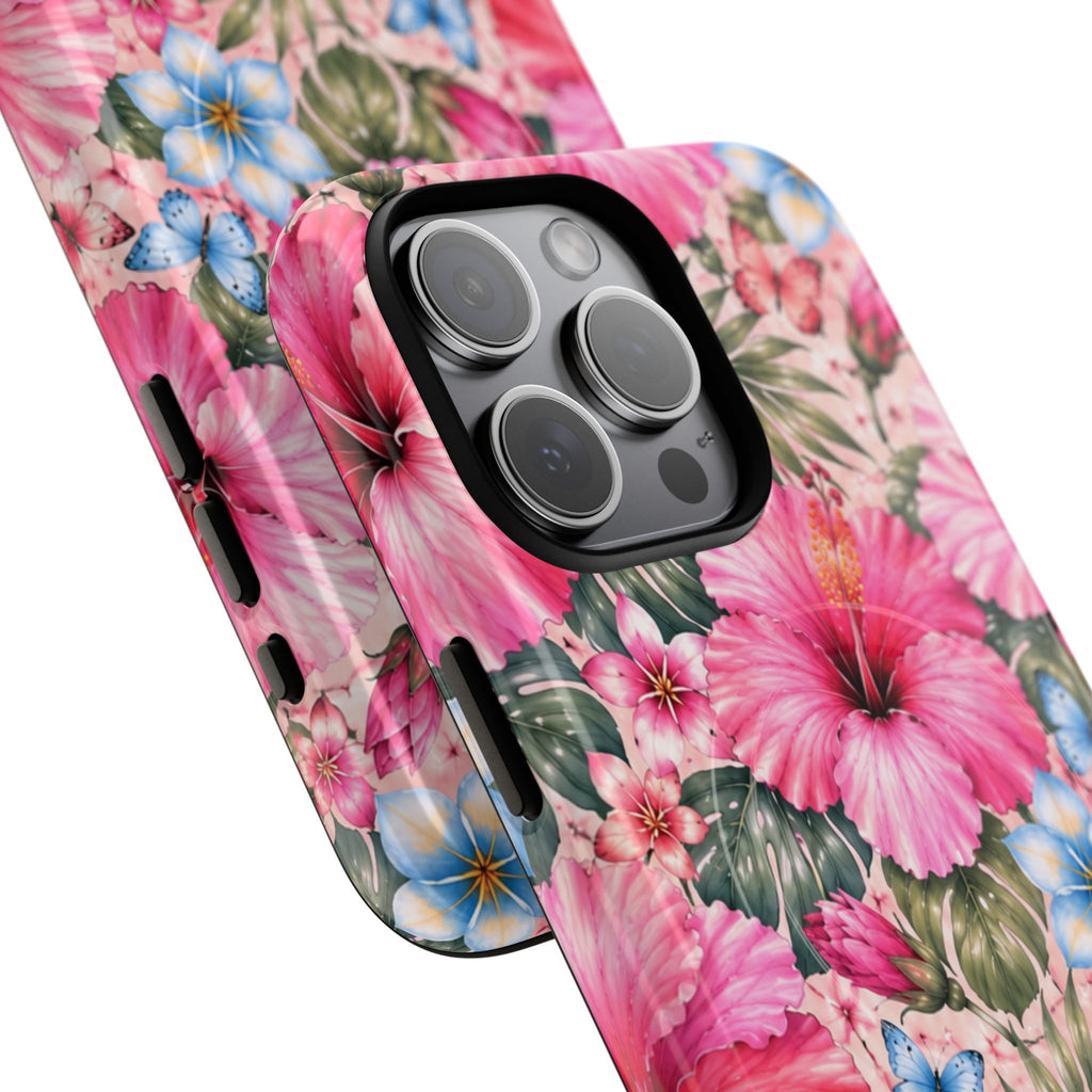 Island Bloom- Tough Magnetic Phone Case
