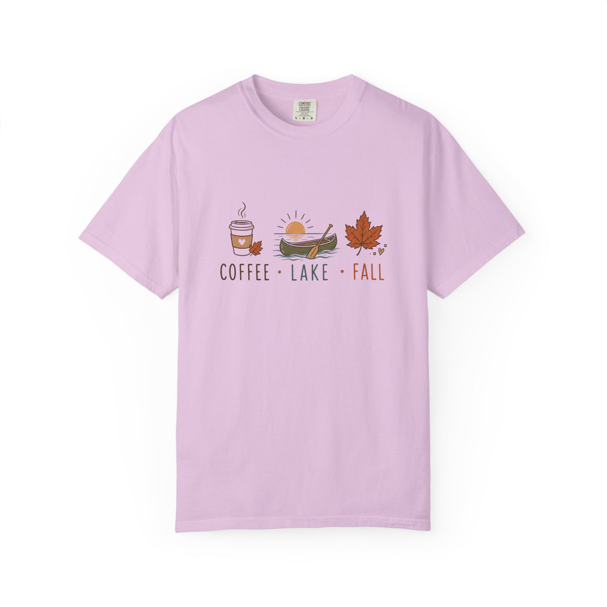 Coffee • Lake • Fall –T-Shirt