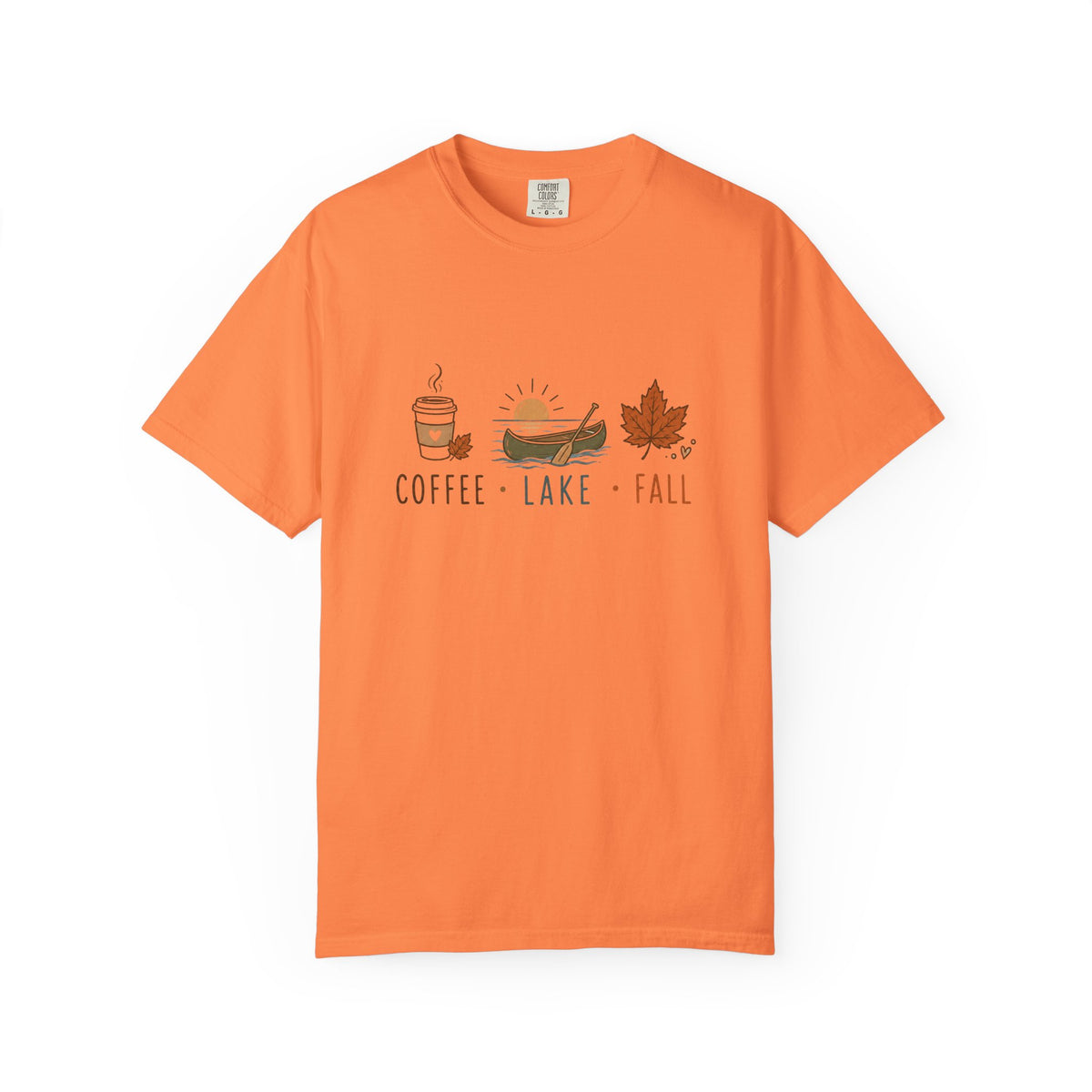 Coffee • Lake • Fall –T-Shirt