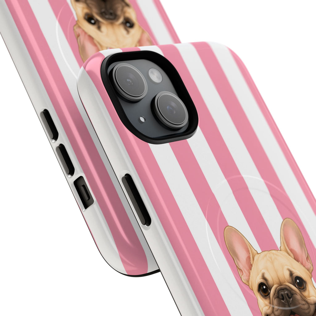 Ooh La La , Cabana Frenchie- Tough Magnetic Phone Case