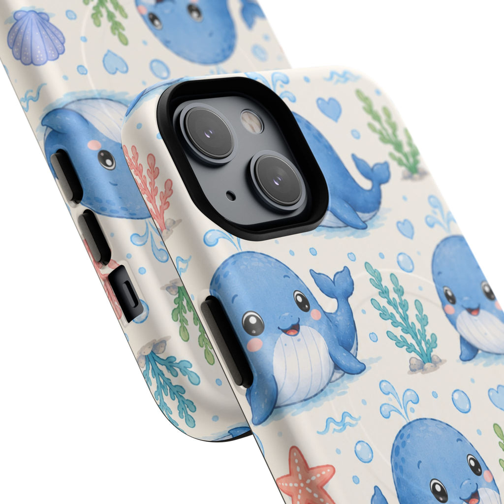 Whale Watching from the Cabana- Tough Magnetic Phone Case
