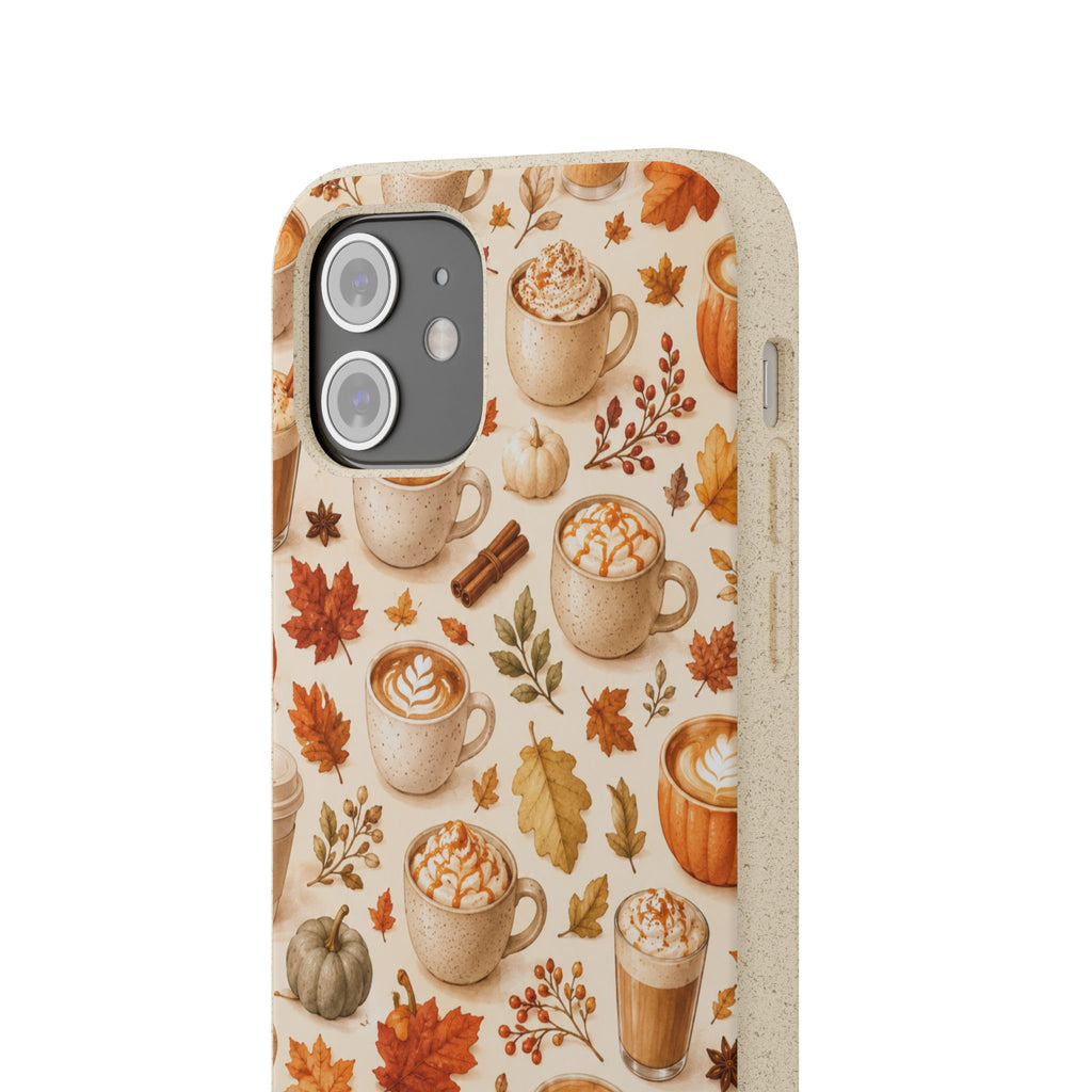Fall in Love Latte- Eco-Friendly Biodegradable Phone Case