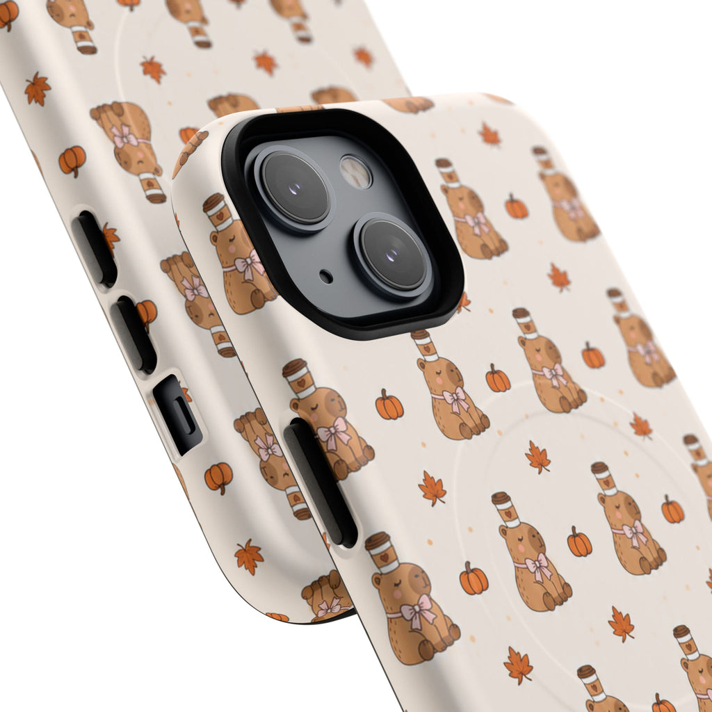 Pumpkin Patch Capy – Tough Magnetic Phone Case