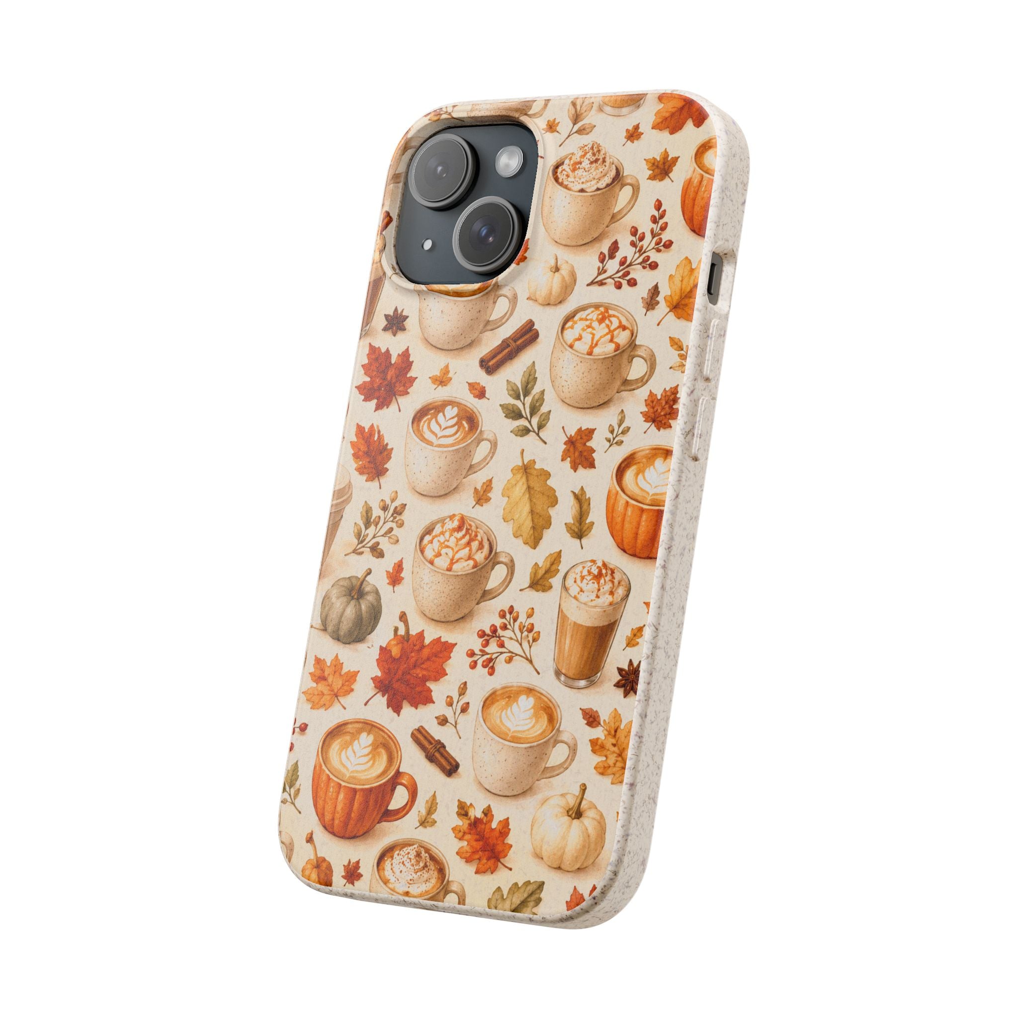 Fall in Love Latte- Eco-Friendly Biodegradable Phone Case