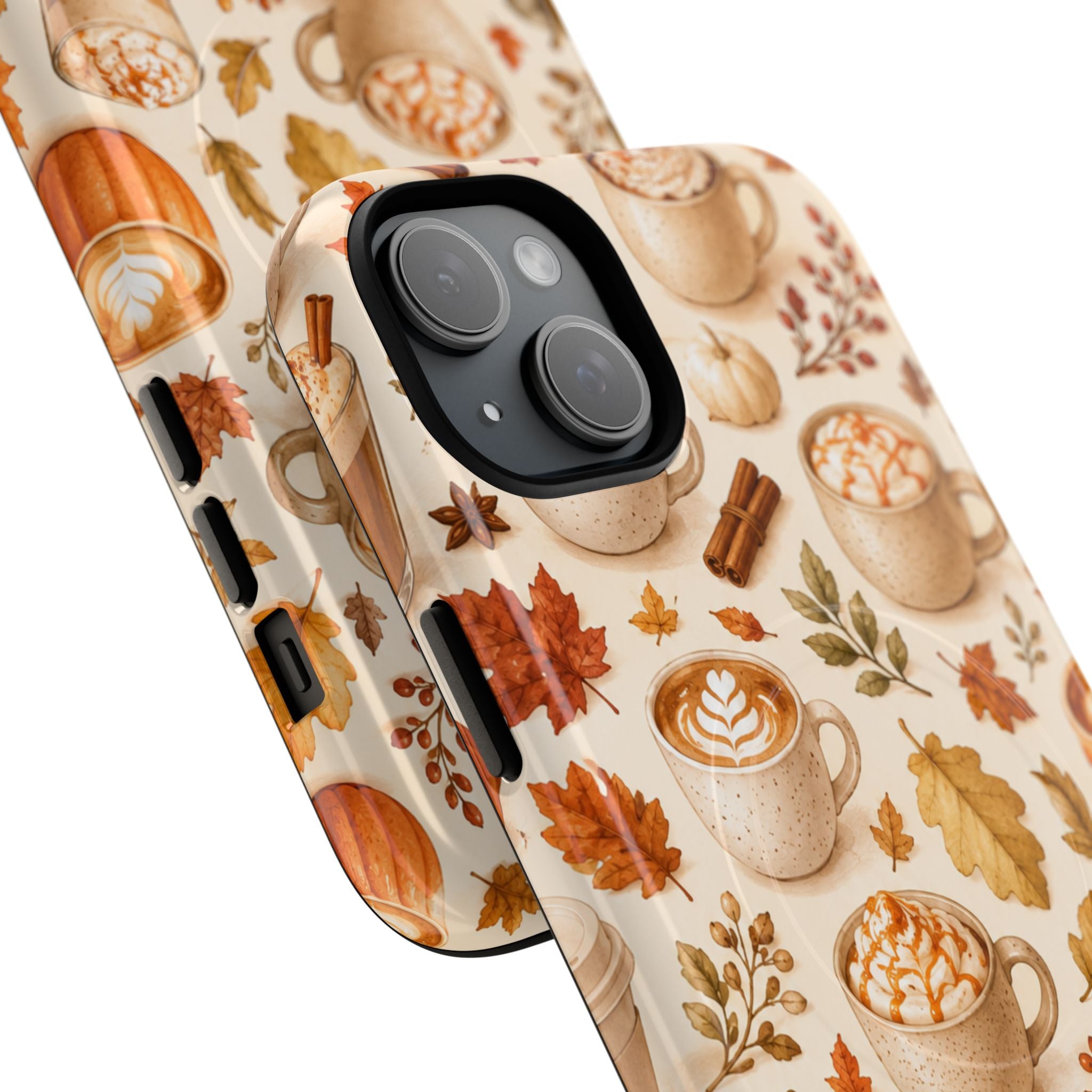 Fall in Love Latte-Tough Magnetic Phone Case