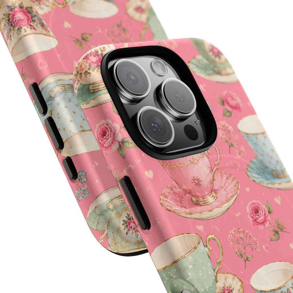 Tea Party in the Cabana- Tough Magnetic Phone Case