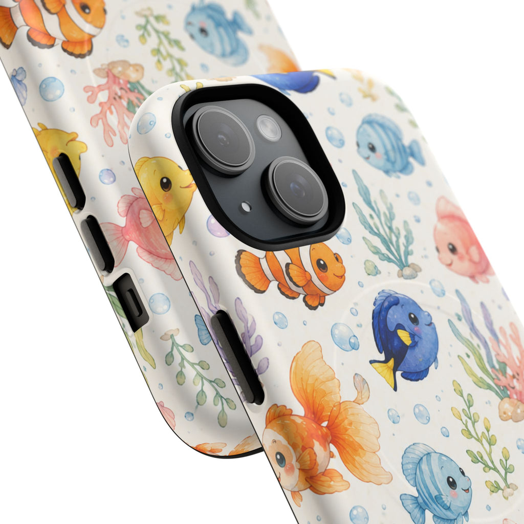 Paradise Has Fins- Tough Magnetic Phone Case