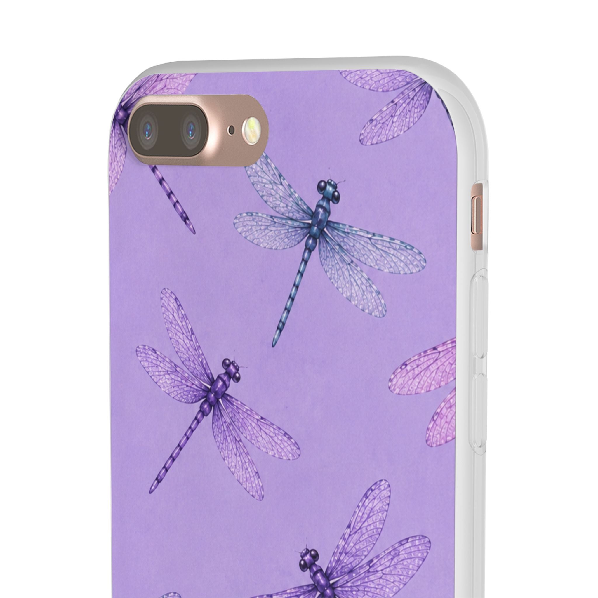 Lavender Dragonfly Dreams-Flexi iPhone & Samsung Phone Case