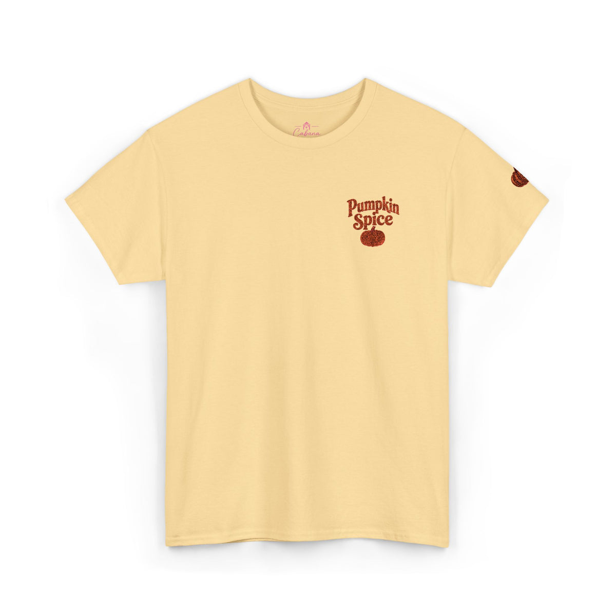 Pumpkin Spice Embroidered T-Shirt