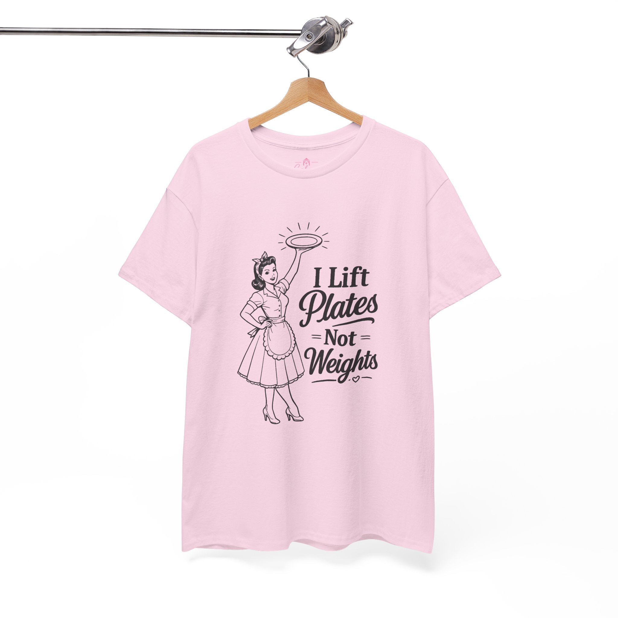 I Lift Plates Not Weights -T‑Shirt