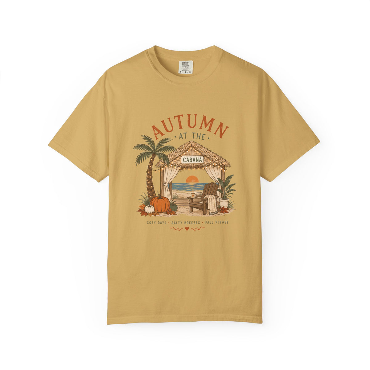 Autumn at the Cabana – Comfort Colors® Tee
