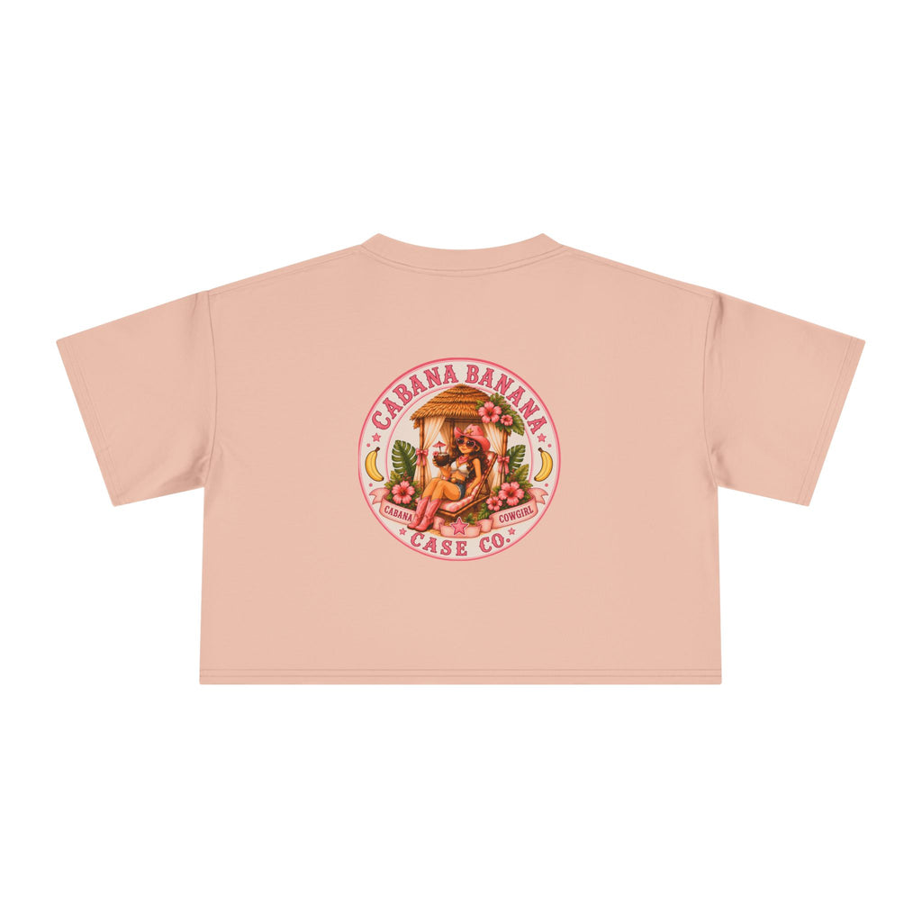 Cabana Cowgirl Crop Tee