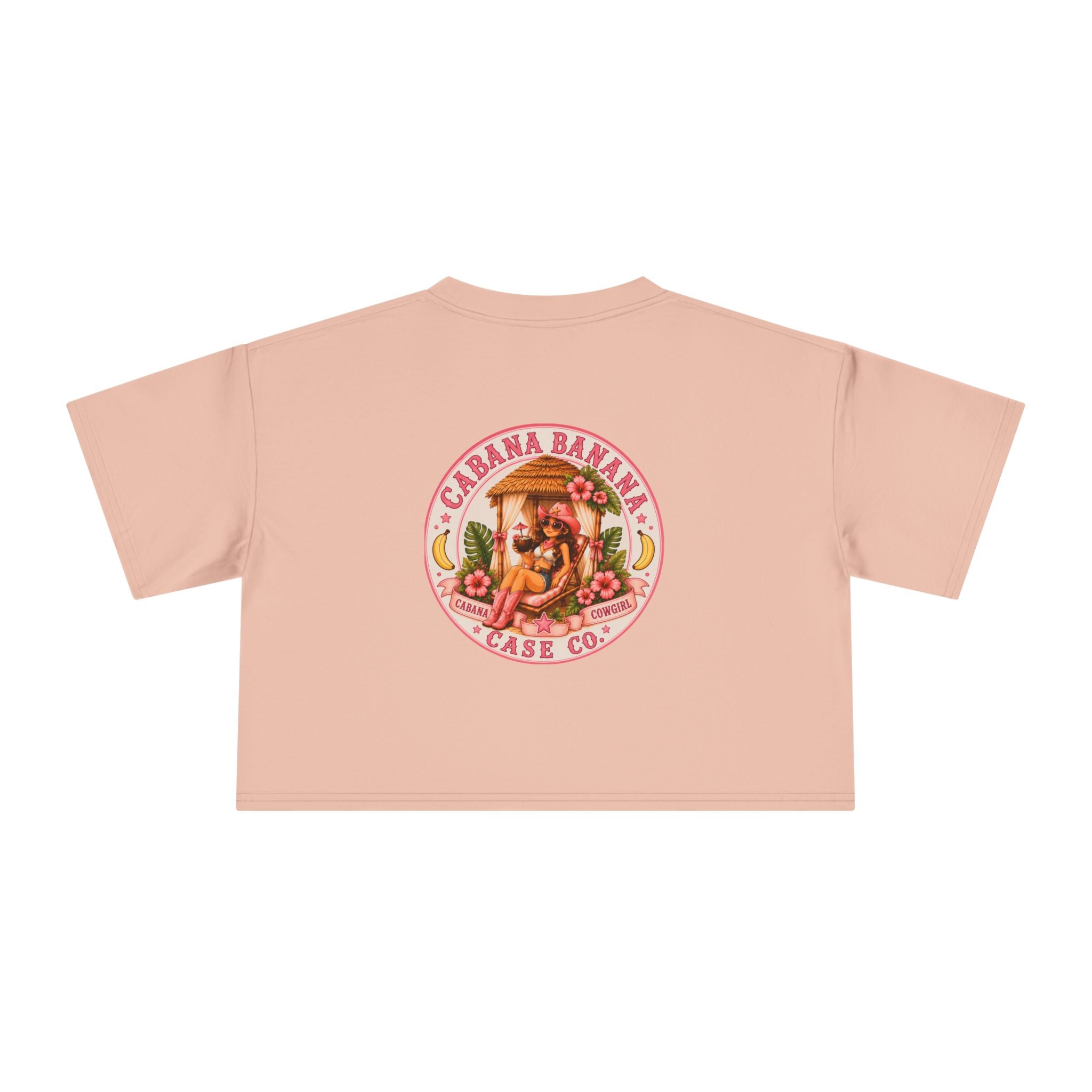 Cabana Cowgirl Crop Tee