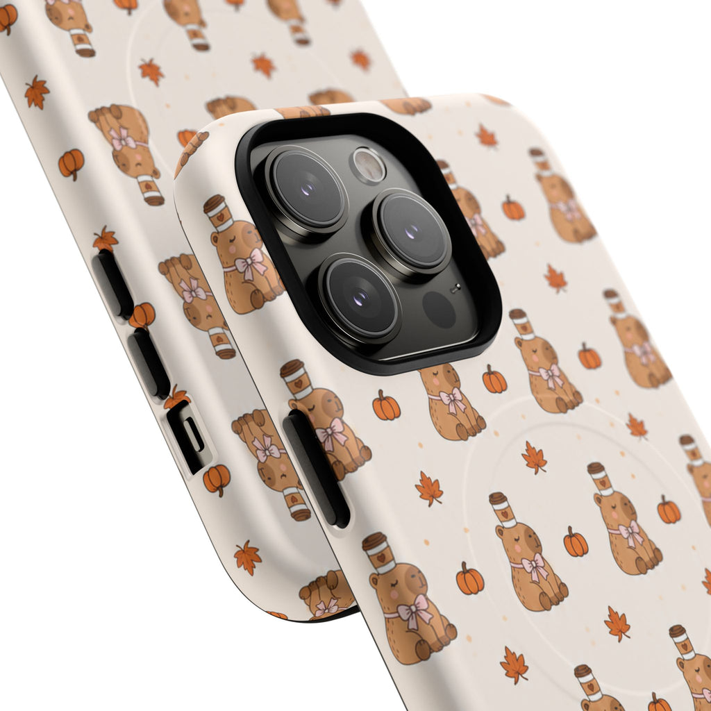 Pumpkin Patch Capy – Tough Magnetic Phone Case