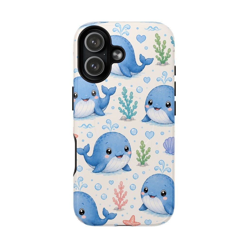 Whale Watching from the Cabana- Tough Magnetic Phone Case
