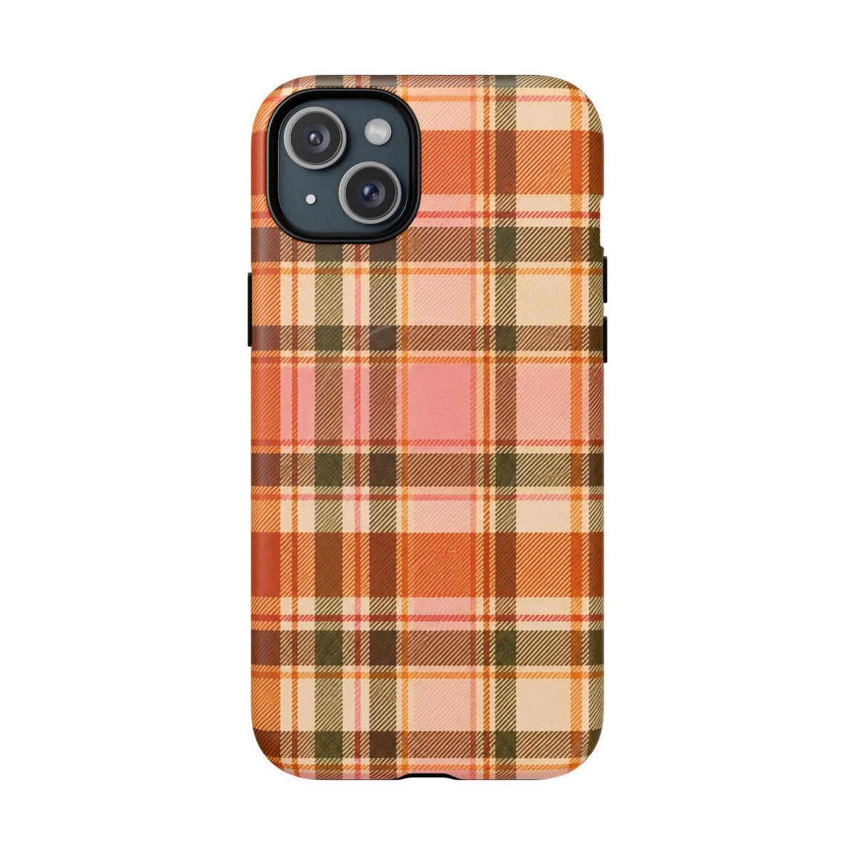 Hello Fall Plaid -Tough Magnetic Phone Case