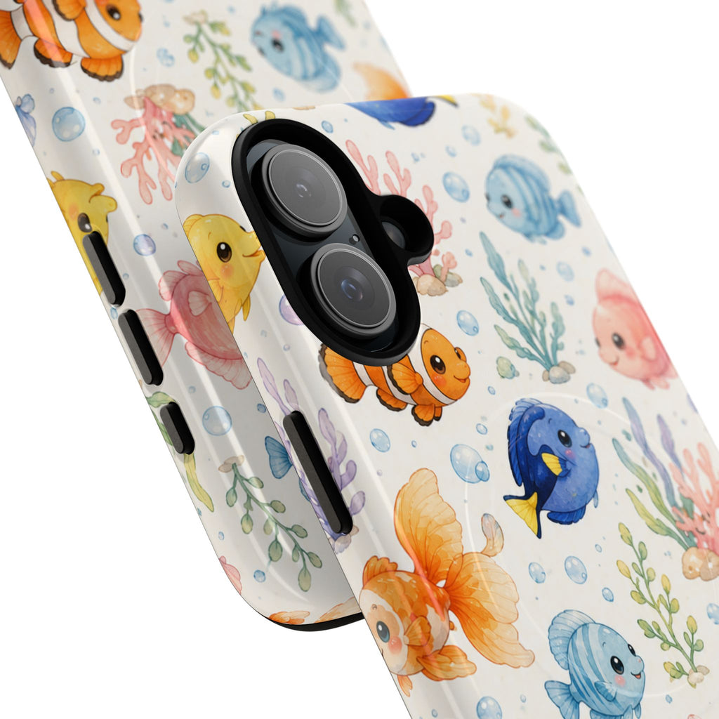 Paradise Has Fins- Tough Magnetic Phone Case
