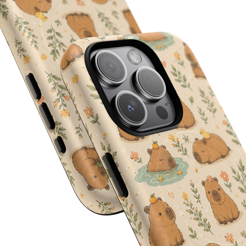 Beach Please, I'm a Capy -Tough Magnetic Phone Case