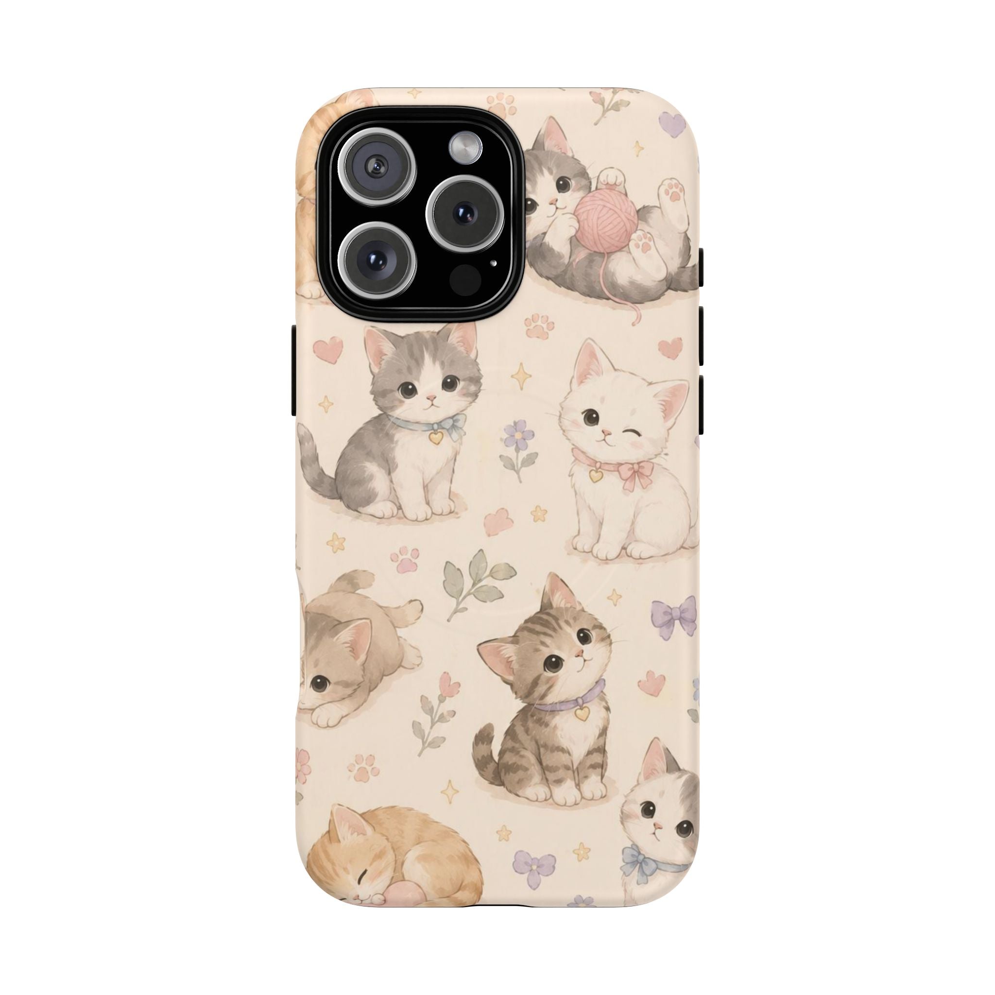 Kitten Cabana Club -Tough Magnetic Phone Case