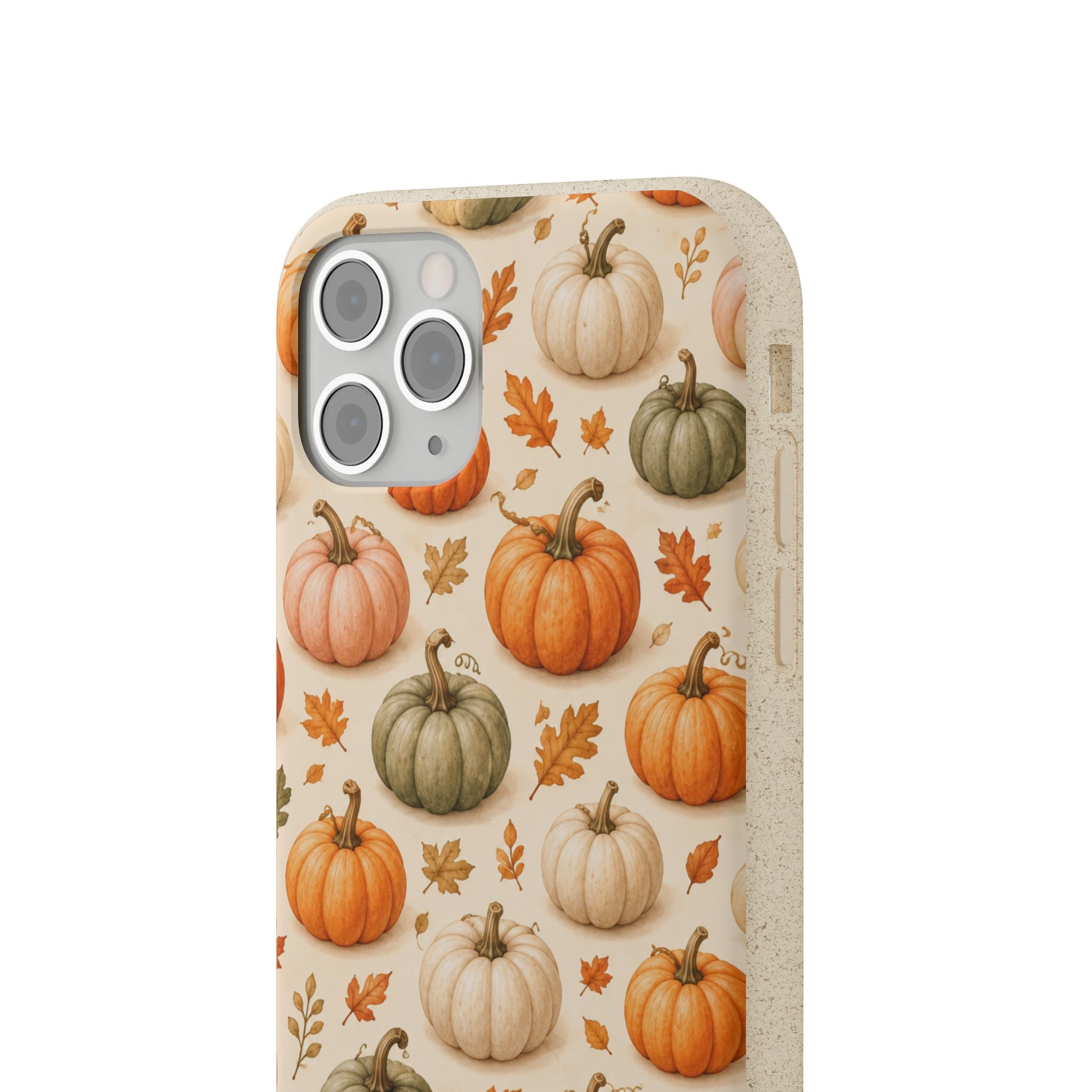 Cabana Pumpkin Patch -Eco-Friendly Biodegradable Phone Case