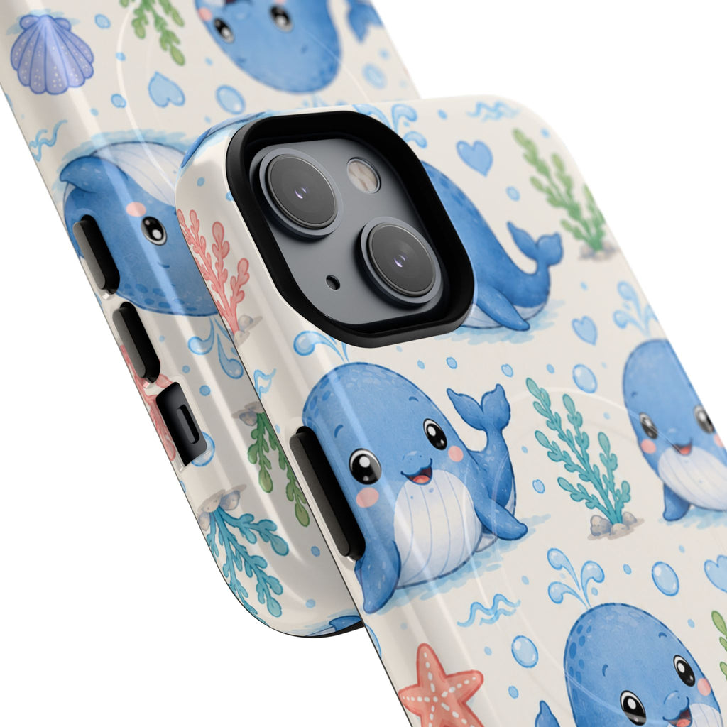 Whale Watching from the Cabana- Tough Magnetic Phone Case