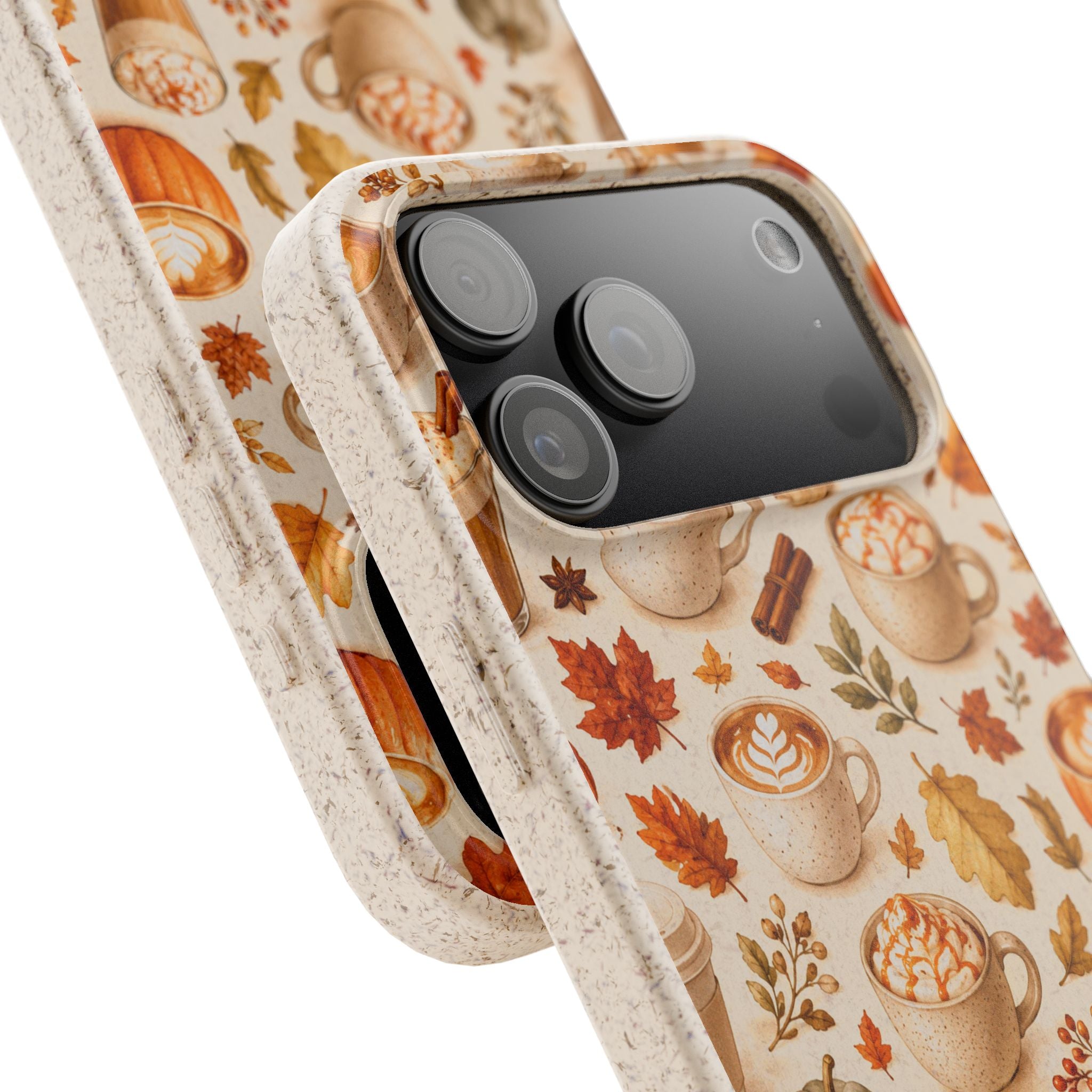 Fall in Love Latte- Eco-Friendly Biodegradable Phone Case