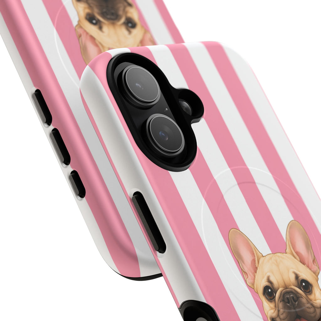 Ooh La La , Cabana Frenchie- Tough Magnetic Phone Case