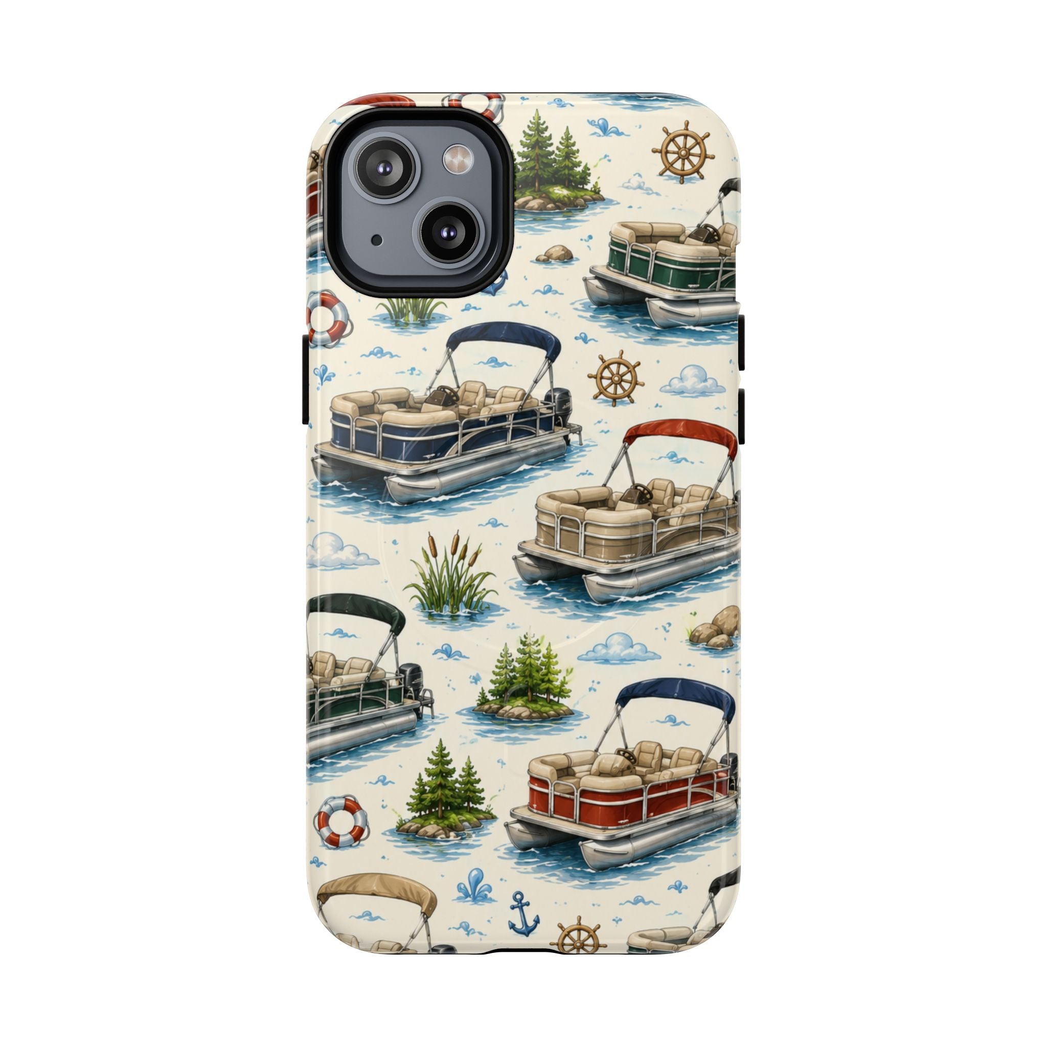 The Pontoon Cabana Club- Tough Magnetic Phone Case