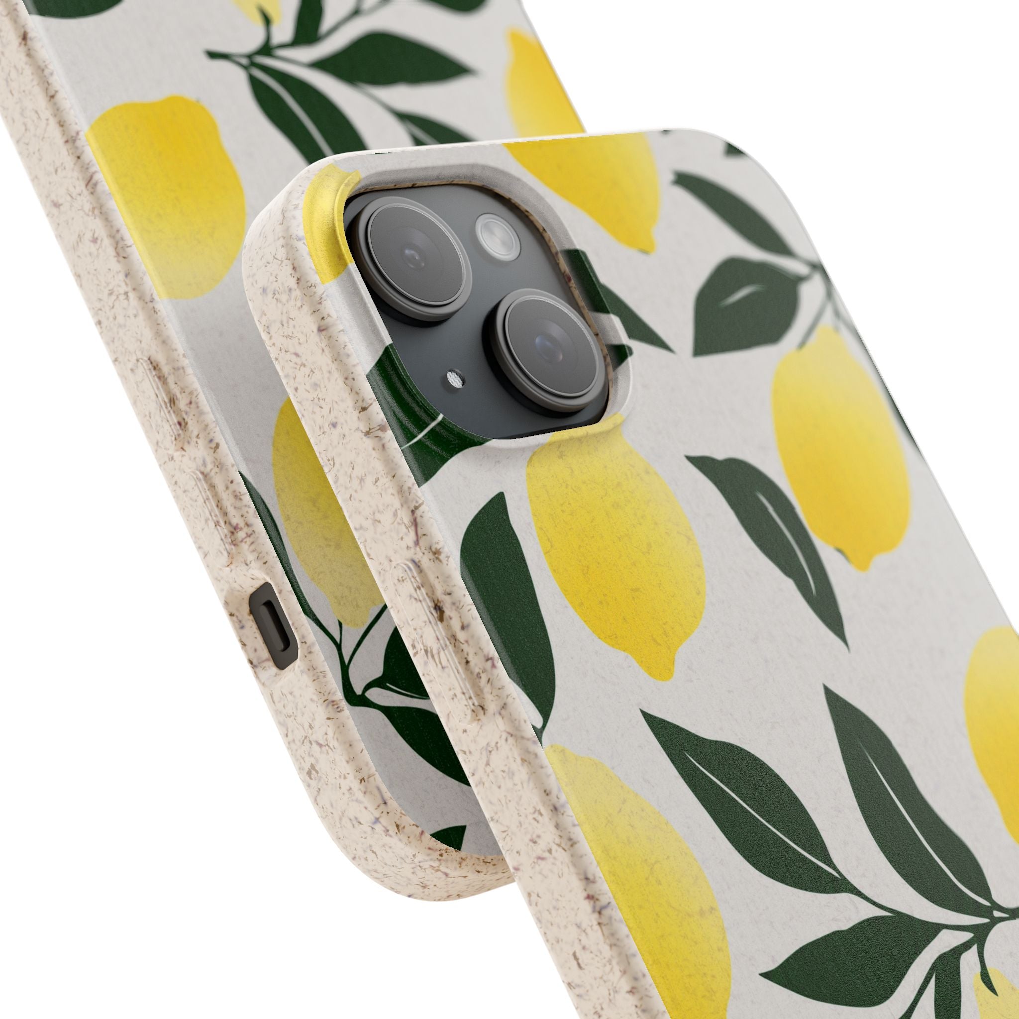 Lemon Escape - Eco-Friendly Biodegradable Phone Case