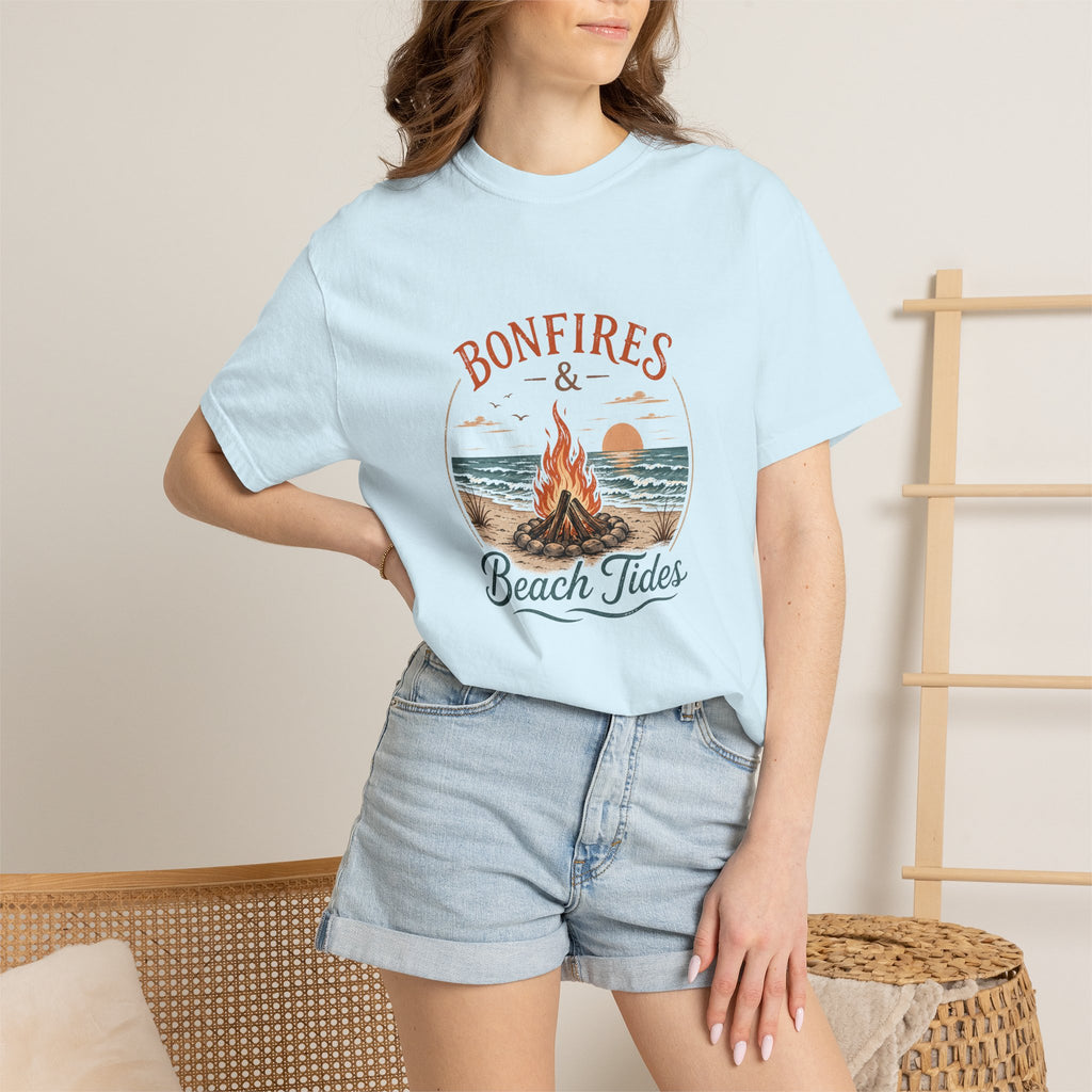 Bonfires & Beach Tides – Comfort Colors® Tee