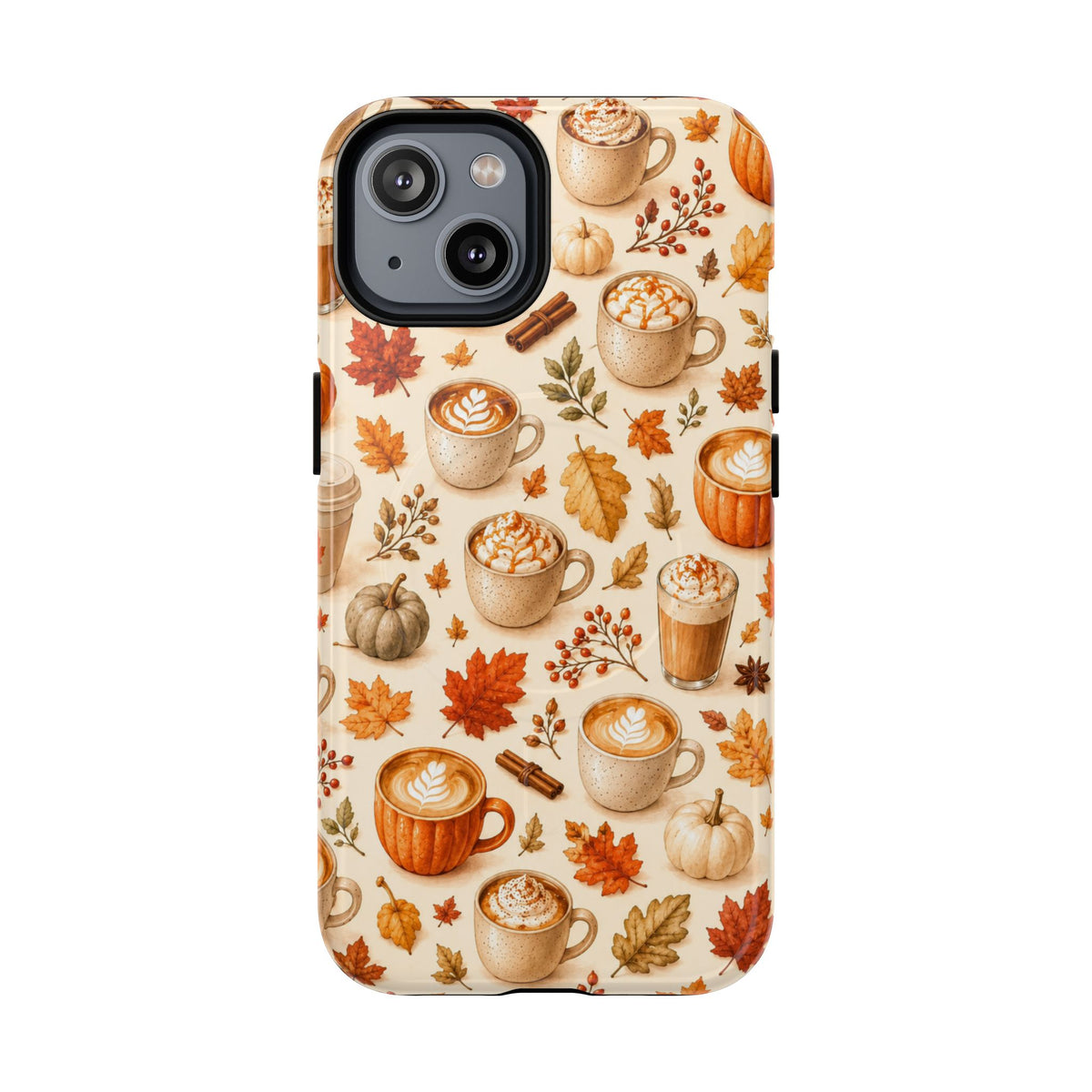 Fall in Love Latte-Tough Magnetic Phone Case