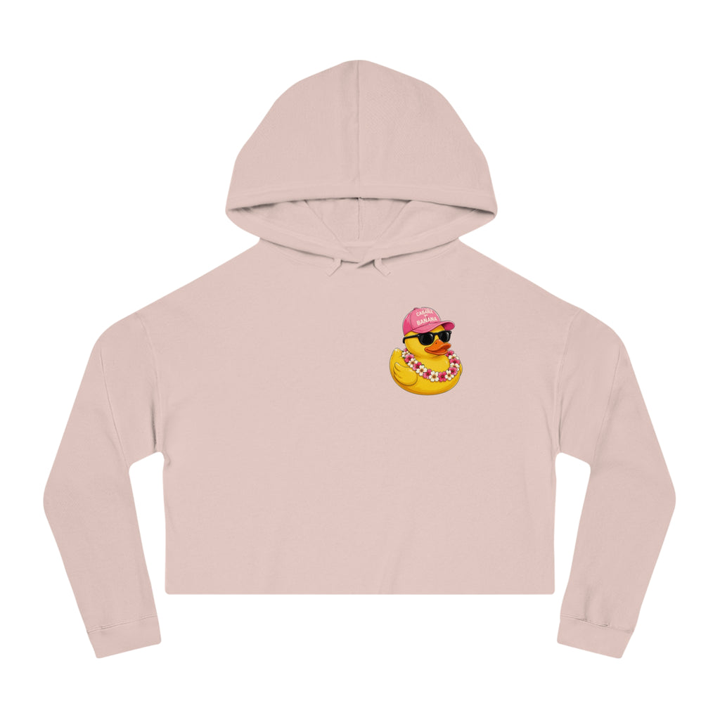 Ducking Out of Reality-Cropped Hoodie