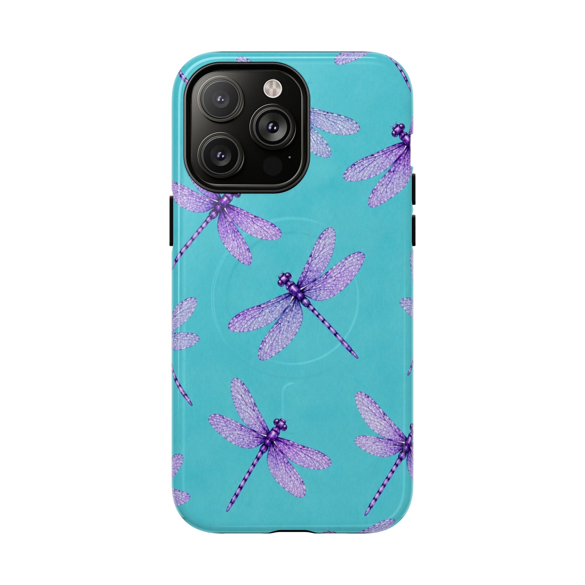Turquoise Dragonfly Dreams – Tough Magnetic Phone Case