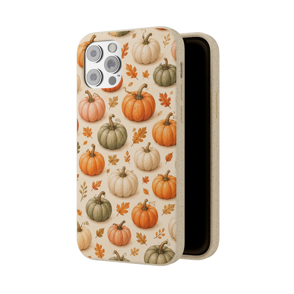 Cabana Pumpkin Patch -Eco-Friendly Biodegradable Phone Case