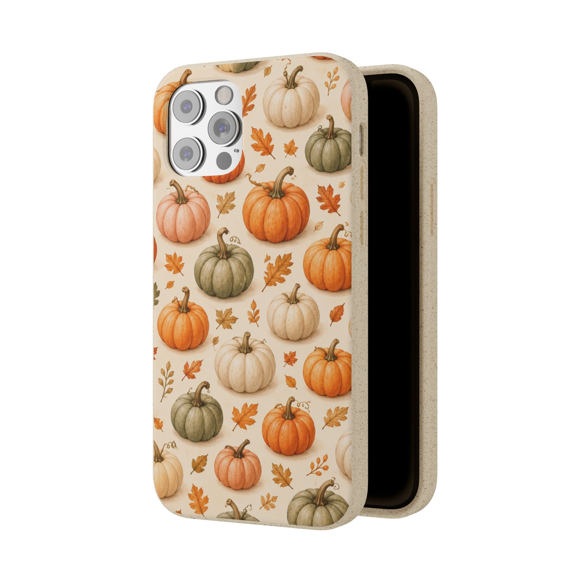 Cabana Pumpkin Patch -Eco-Friendly Biodegradable Phone Case