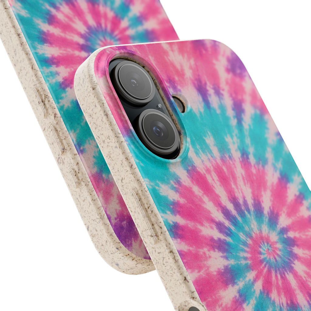 Cabana Tie-Dye – Eco-Friendly Biodegradable Phone Case