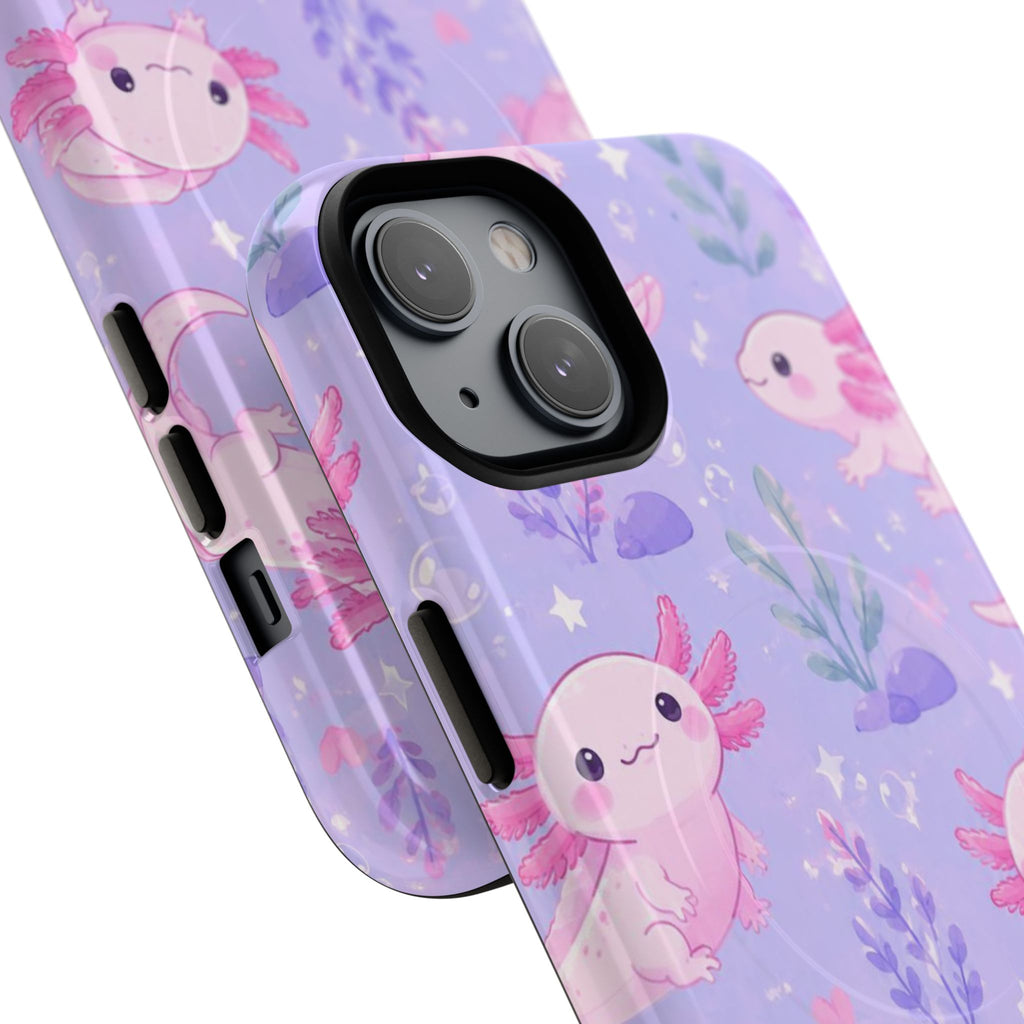 Axolotl Lotta Love -Tough Magnetic Phone Case