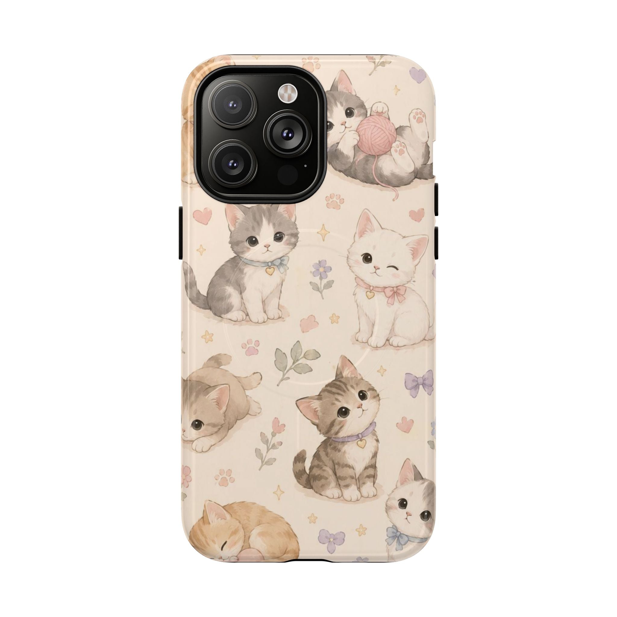 Kitten Cabana Club -Tough Magnetic Phone Case
